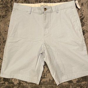 OLD NAVY LIGHT BLUE MEN SHORTS NEW SIZE 36  New with Tags